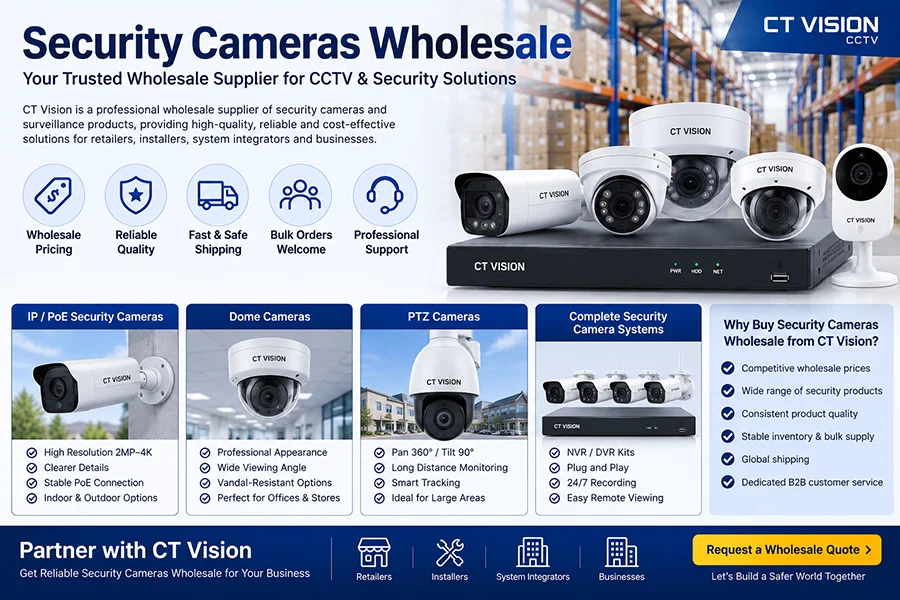 security cameras wholesale