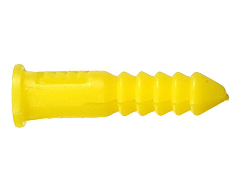 PA-3168-400 (#6-#8 x 1-in Super Ribbed Plastic Anchors, 400pcs Pack) - Image 2