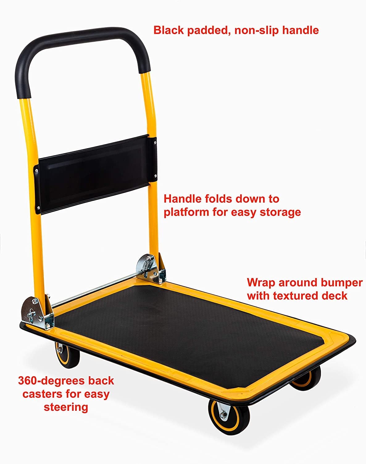 Platform Dolly 660Lbs/300Kg - Image 4